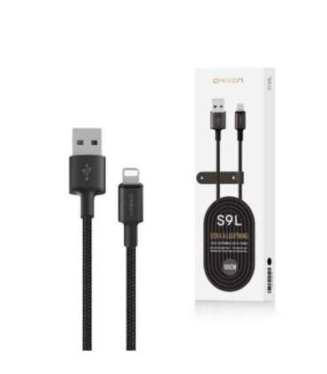 Orsen S9L USB A and Lightning 2.1A 1m black