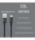 Orsen S9L USB A and Lightning 2.1A 1m black