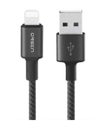 Orsen S9M USB A and Micro 2.1A 1m black