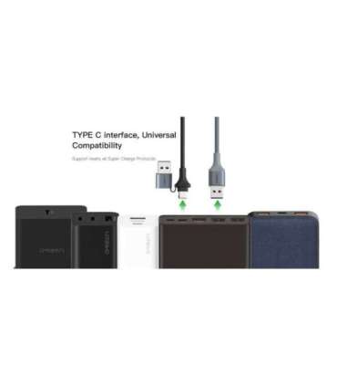 Orsen S8 2-IN-1 USB and Type-C 5A 1.5m black