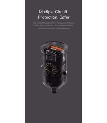 Orsen C8 45W Mini Car Charger black