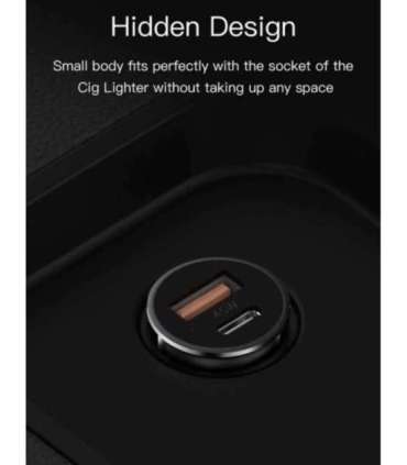 Orsen C8 45W Mini Car Charger black
