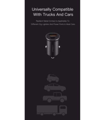 Orsen C8 45W Mini Car Charger black