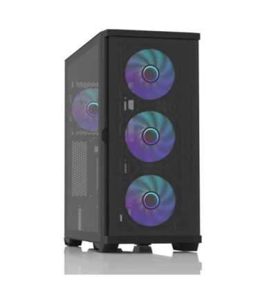 Zalman Z10 DUO ATX ZM-IF120 x4 Black