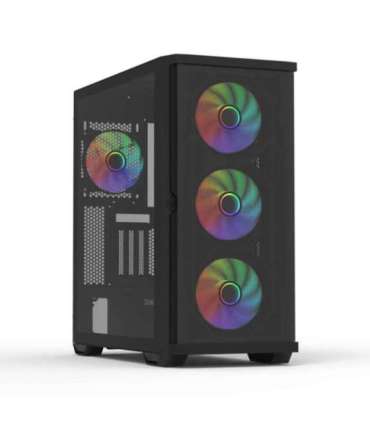 Zalman Z10 DUO ATX ZM-IF120 x4 Black