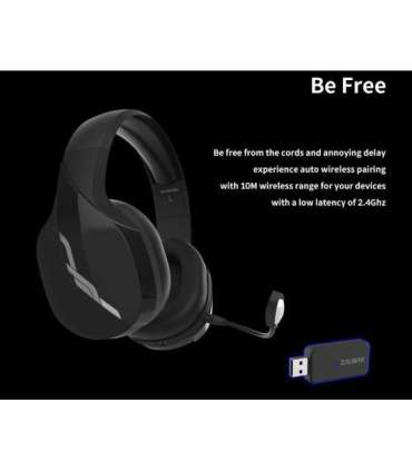 Zalman ZM-HPS700W Wireless 7.1 Gaming Headset White