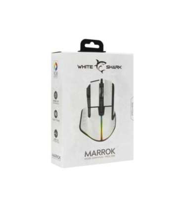 White Shark GM-9006 MARROK White RGB / 12.000 dpi