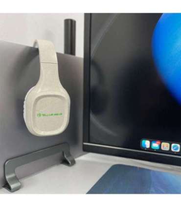 Tellur Green Bluetooth Over-Ear Headphones Pulse Foldable Cream