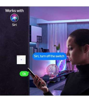 Tellur Smart WiFi switch, SS1N 1 port 1800W 10A