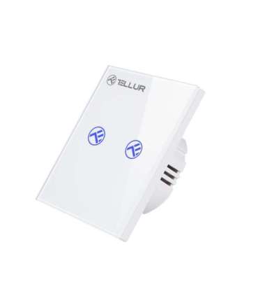 Tellur Smart WiFi switch, SS2N 2 port 1800W 10A
