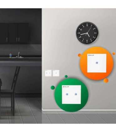 Tellur Smart WiFi switch, SS2N 2 port 1800W 10A