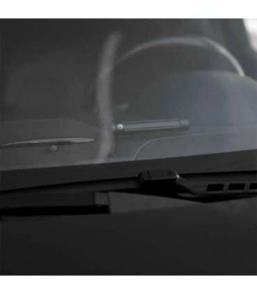 Tellur Temporary Car Parking Card For Two Phone Numbers Metallic Black