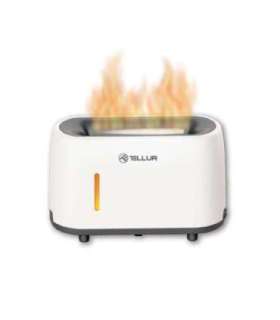 Tellur Flame aroma diffuser 240ml, 12 hours, remote control, white