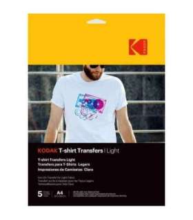 Kodak T-Shirt Transfers Light 5pcs (3510560)