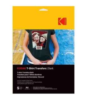 Kodak T-Shirt Transfers Dark 5pcs (3510553)