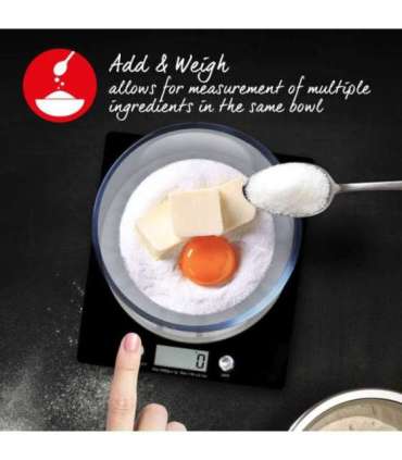 Salter 1036 UJBKDR Great British Disc Digital Kitchen Scale