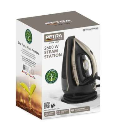 Petra PF01483VDEEU7 2600W Steam Station Black and Platinum