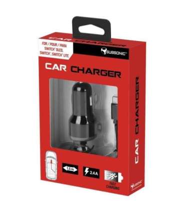 Subsonic Car Charger for Switch
