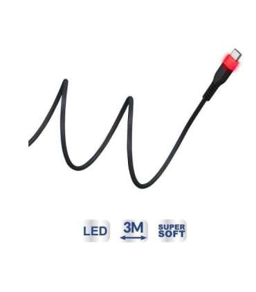 Subsonic Supersoft Charging Cable USB-C for PS5/Xbox/Switch