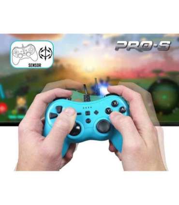 Subsonic Wired Controller Colorz Neon Blue for Switch