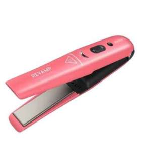 Revamp ST-1700PK-EB Progloss Liberate Cordless Ceramic Compact Hair Straightener Pink