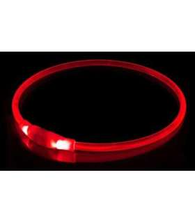 KABB LED Collar for Dogs and Cats Red