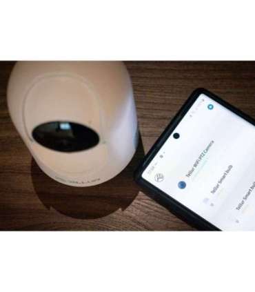 Tellur Smart WiFi Indoor Camera 3MP, UltraHD, Autotracking, PTZ white