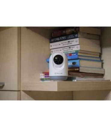 Tellur Smart WiFi Indoor Camera 3MP, UltraHD, Autotracking, PTZ white