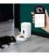 Tellur Smart WiFi Pet Feeder, UltraHD Camera, 4L white