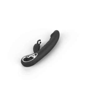 Erolab Cheeky Bunny G-spot & Clitoral Massager Black (ZYCP01b)