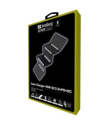 Sandberg 420-67 Solar Charger 40W QC3.0+PD+DC