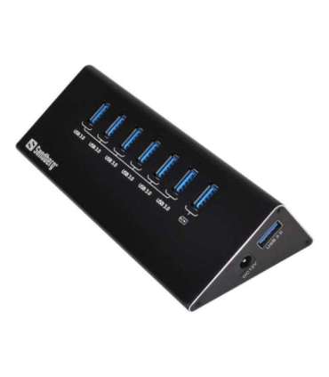 Sandberg 133-82 USB 3.0 Hub 6+1 Ports