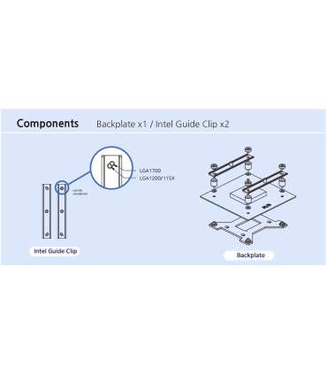 Zalman ZM-1700MKA Intel Mounting Kit