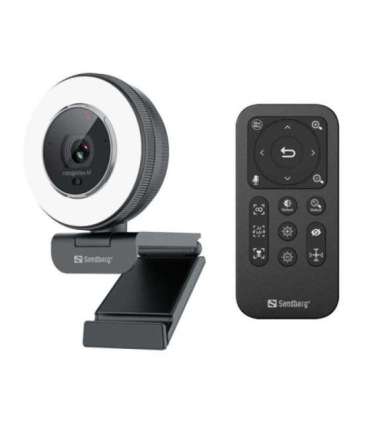 Sandberg 134-39 Streamer USB Webcam Pro Elite