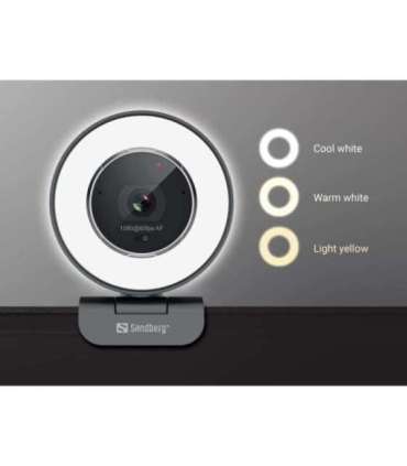 Sandberg 134-39 Streamer USB Webcam Pro Elite