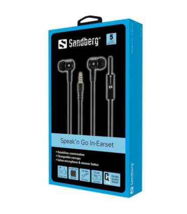 Sandberg 125-62 Speak’n Go In-Earset Black