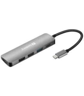 Sandberg 136-32 USB-C Dock HDMI+3xUSB+PD 100W