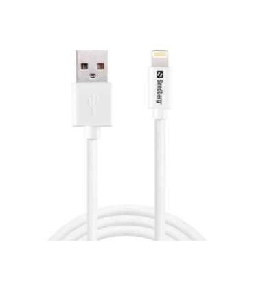 Sandberg 440-75 USBLightning MFI 1m White