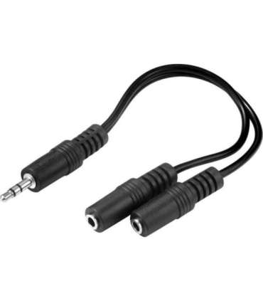 Sandberg 502-16 MiniJack Splitter 1-2