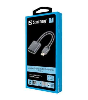 Sandberg 509-19 Adapter DP1.4HDMI2.0 4K60