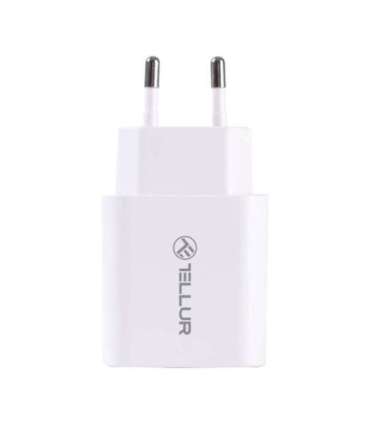 Tellur Dual Port Wall Charger PDHC PD 20W + QC3,0 18W White