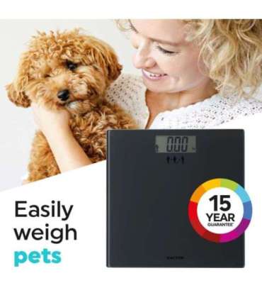 Salter SA00300 GGFEU16 Add and Weigh Scale Black