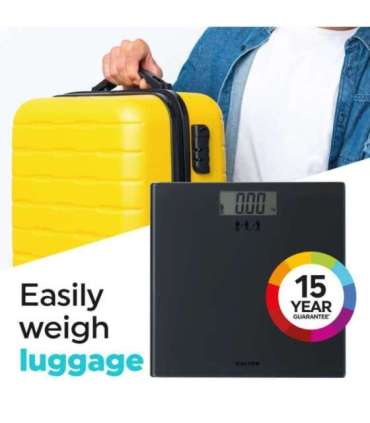 Salter SA00300 GGFEU16 Add and Weigh Scale Black