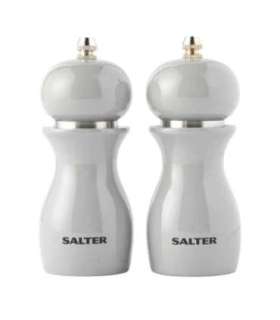 Salter 7613 GYXR Gloss Salt and Pepper Mills Grey
