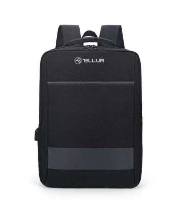 Tellur 15.6 Notebook Backpack Nomad with USB Port Black