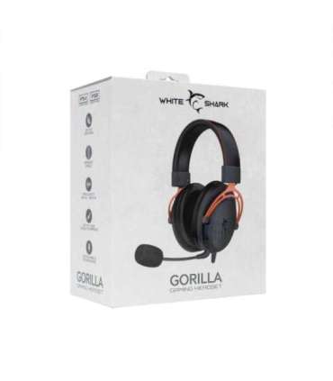 White Shark GH-2341 Gorilla Black/Red