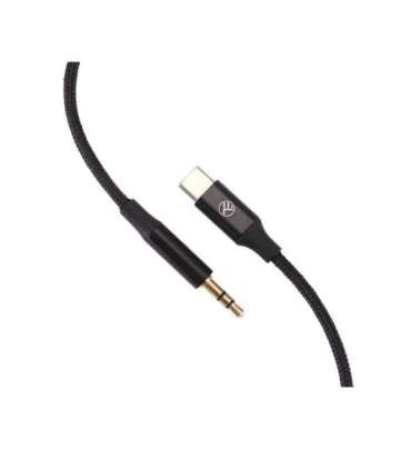 Tellur USB-C to 3.5mm Jack Audio Cable DAC 1m Black