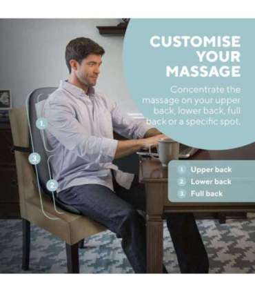 Homedics SBM-180H-EU Shiatsu Massager Cushion heat