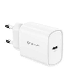 Tellur 20W USB-C PD wall charger white