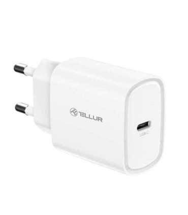 Tellur 20W USB-C PD wall charger white
